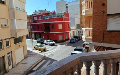 Exterior view of Flat for sale in Burriana / Borriana  with Air Conditioner and Balcony