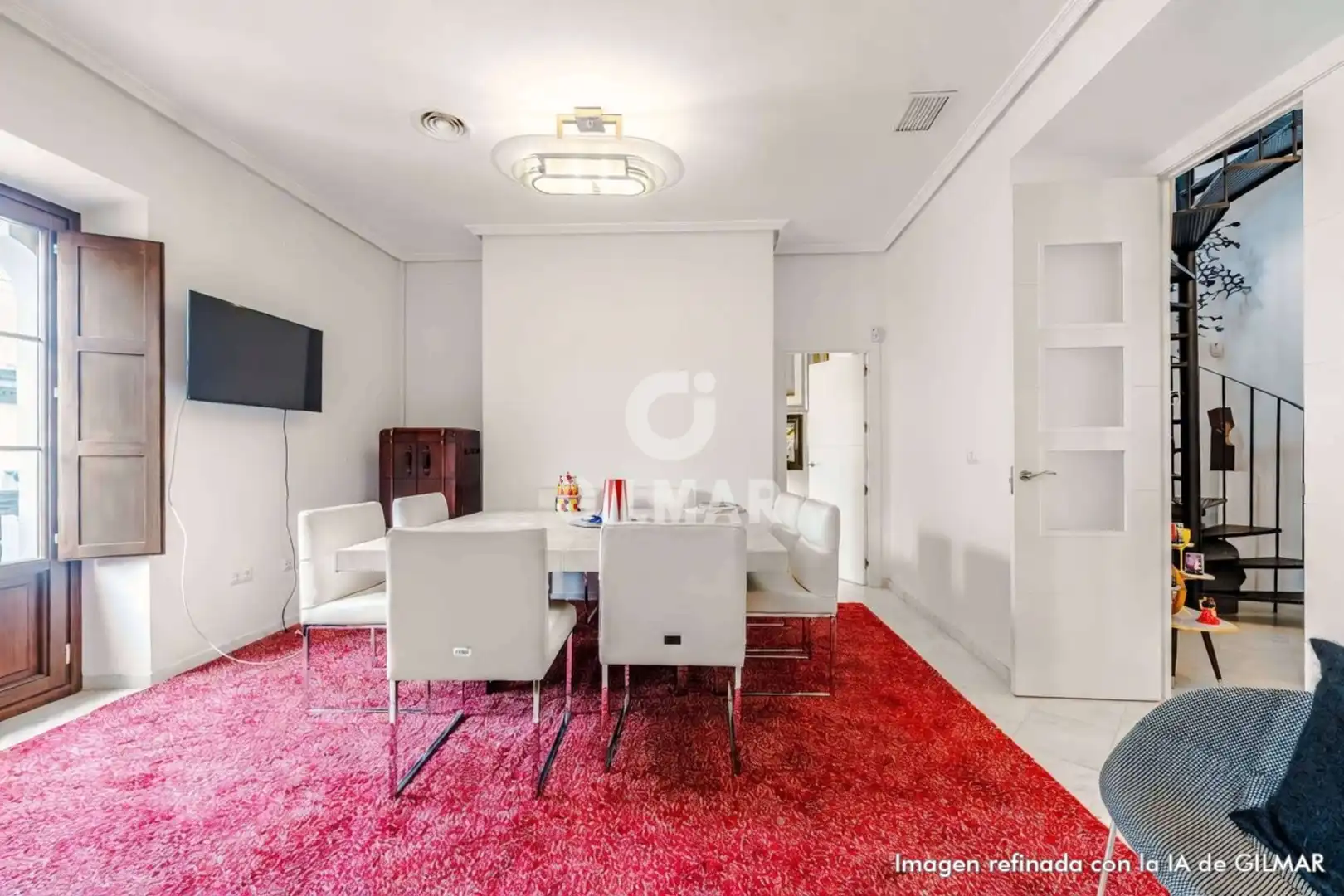Comedor de Dúplex en venta en Sevilla con Calefacción y Balcón