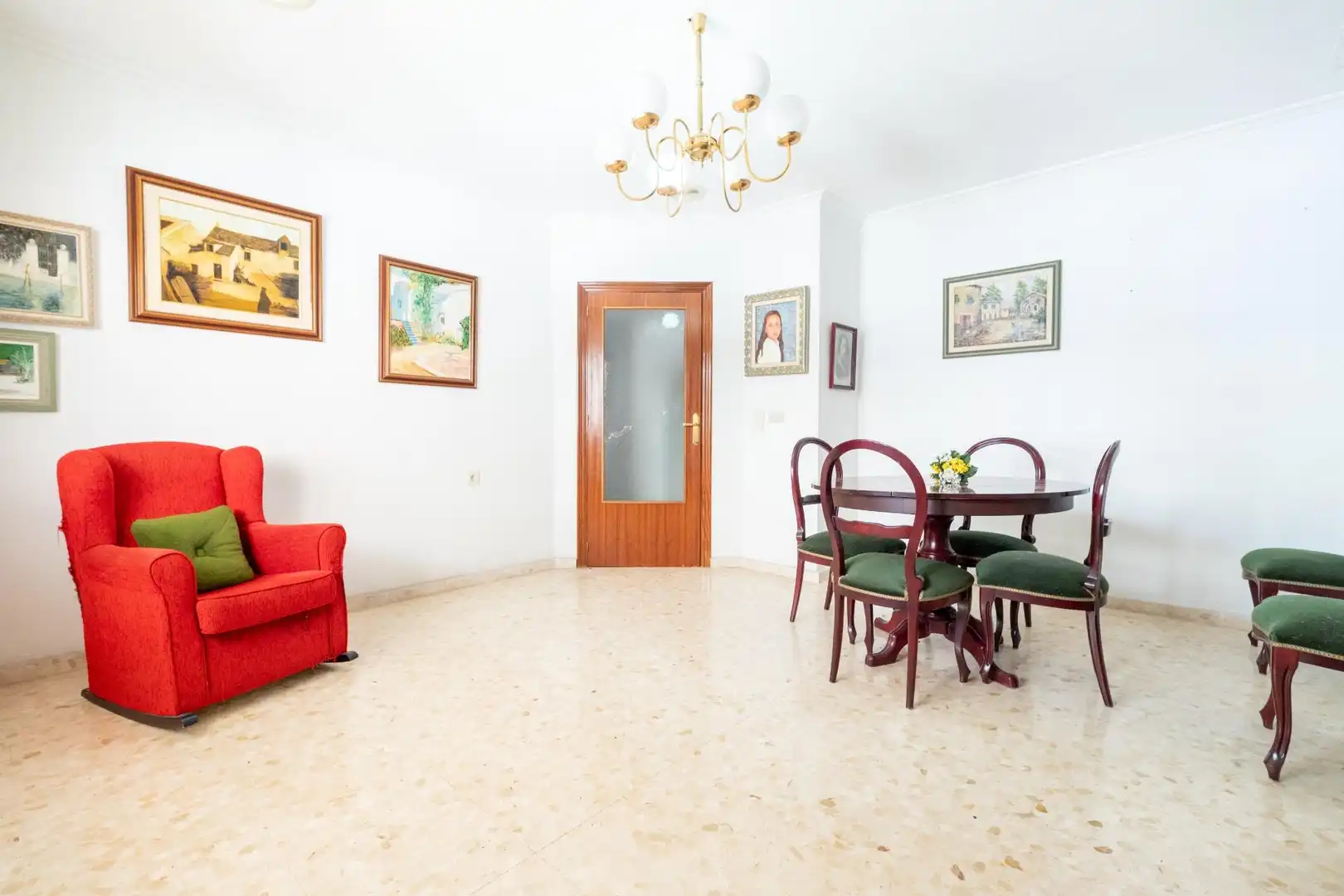 Sala d'estar de Dúplex en venda en Murcia amb Terrassa, Traster i Moblat