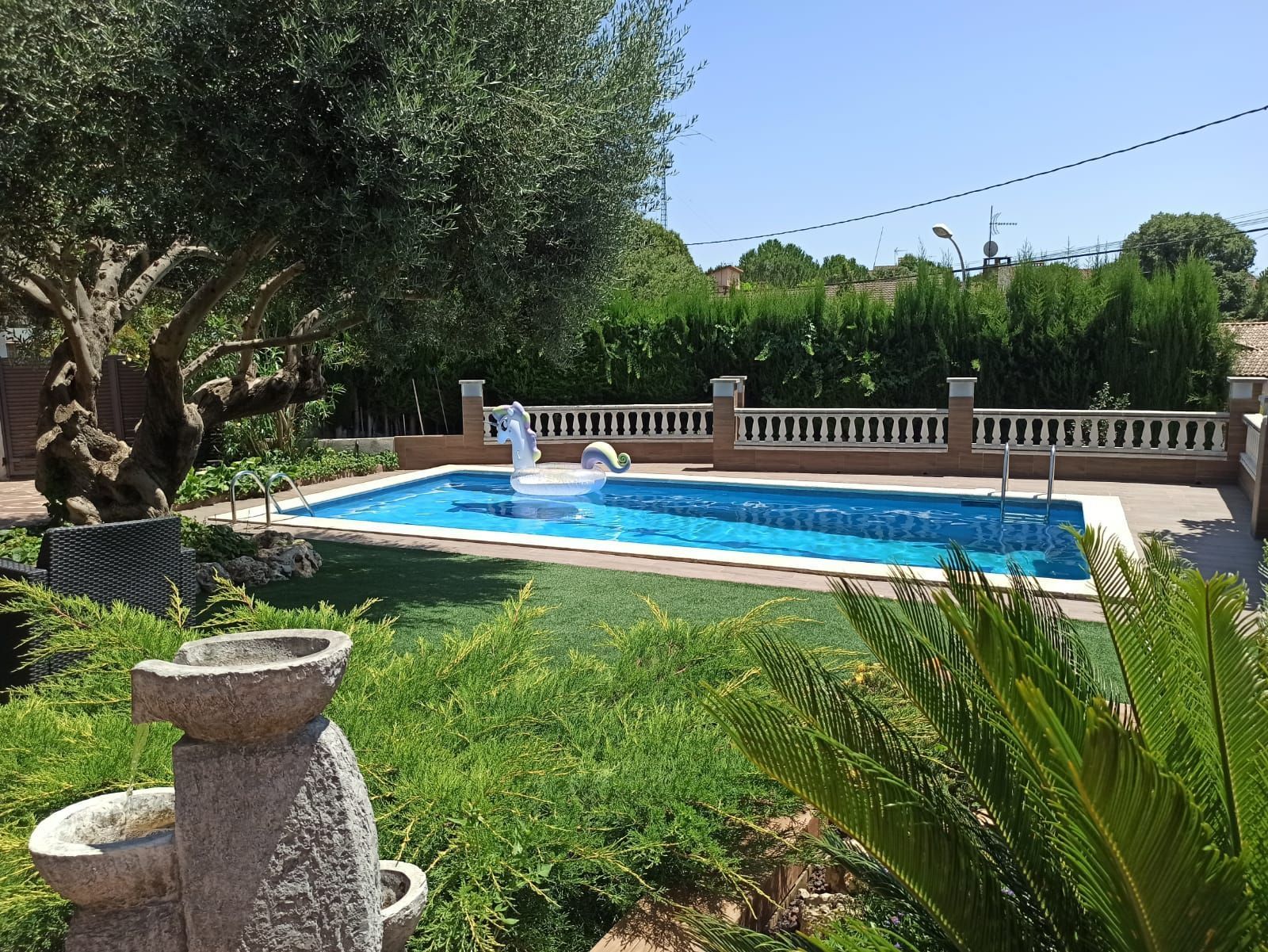 Piscina de Casa o xalet en venda en Lliçà de Vall amb Aire condicionat, Calefacció i Jardí privat