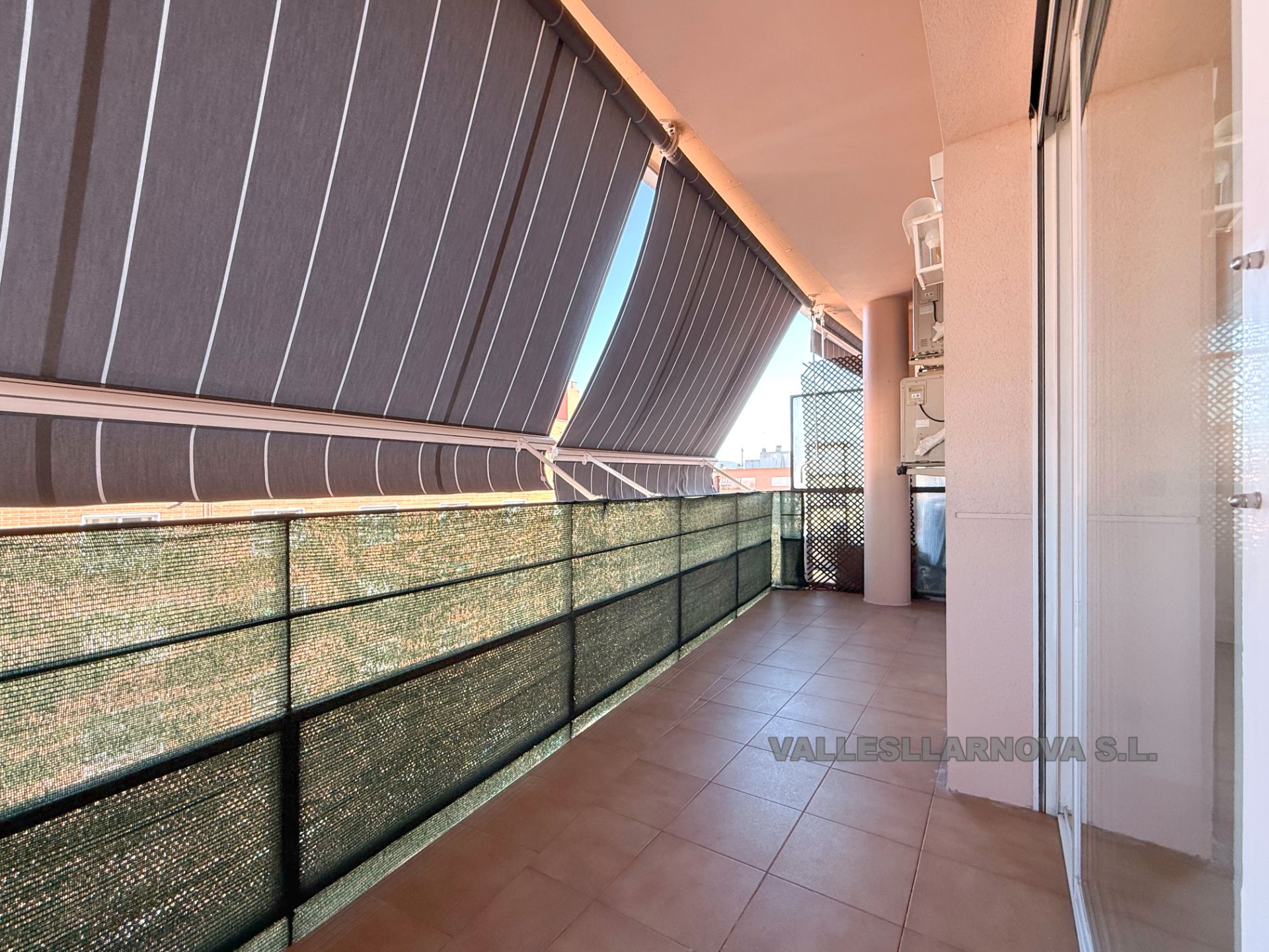 Balcony of Flat for sale in Mollet del Vallès  with Air Conditioner, Heating and Parquet flooring