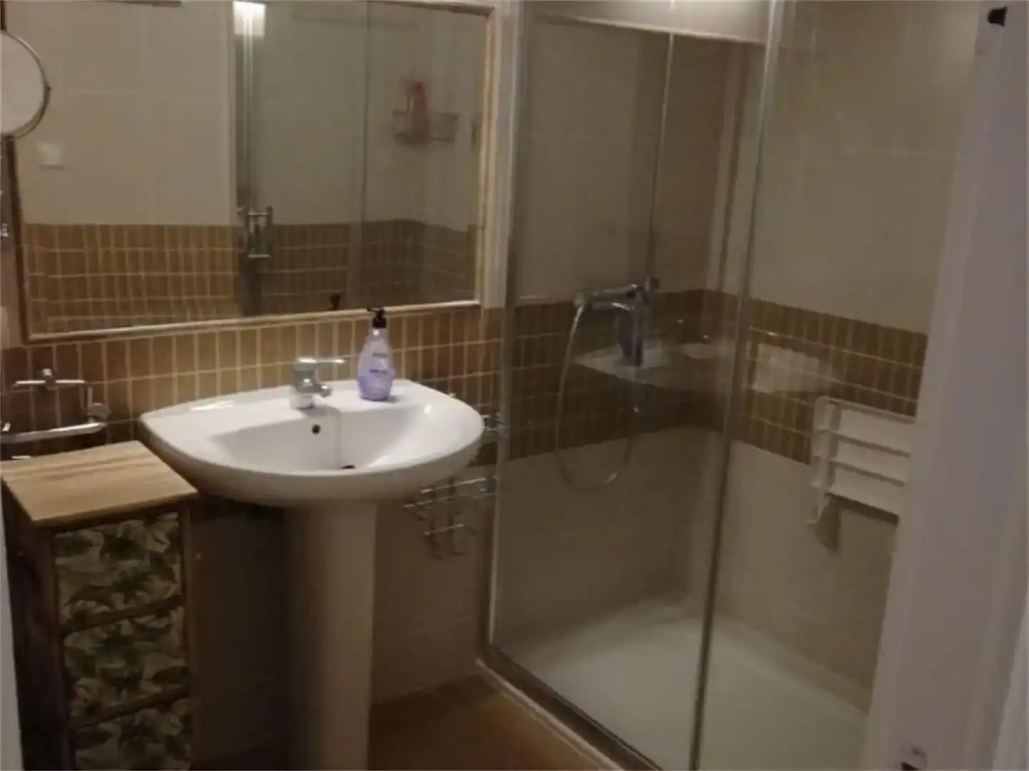 Bathroom of Flat for rent in Chipiona  with Air Conditioner, Furnished and Balcony
