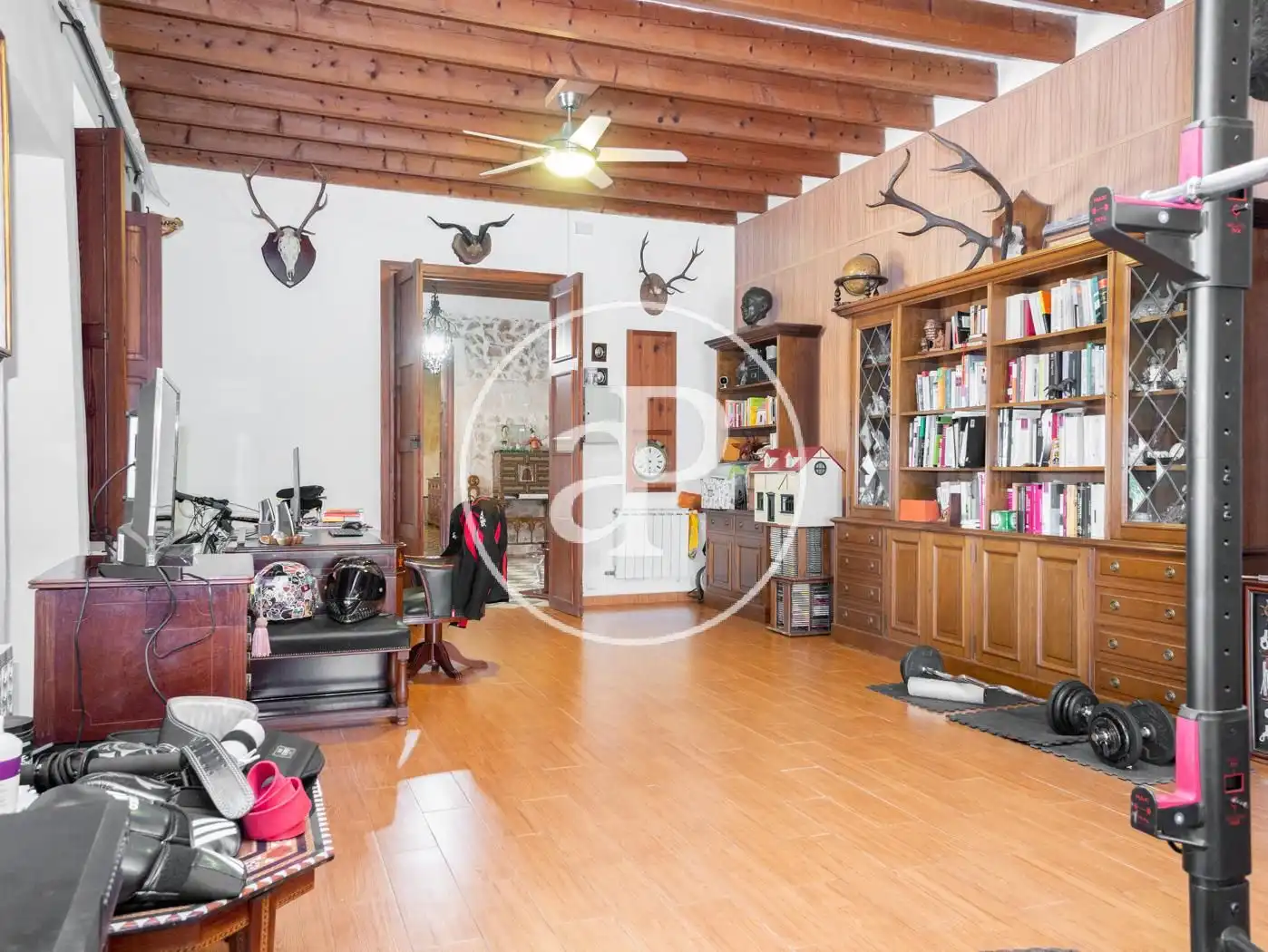 Living room of Houses for sale in Lloret de Vistalegre  with Heating, Private garden and Storage room