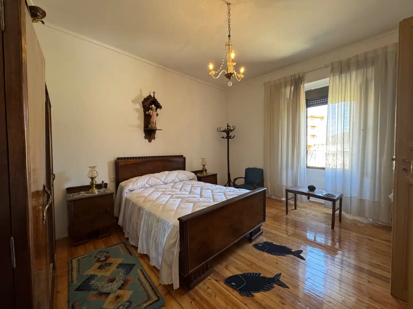 Habitación de Finca rústica en venta en Osorno la Mayor con Parquet, Trastero y Amueblado