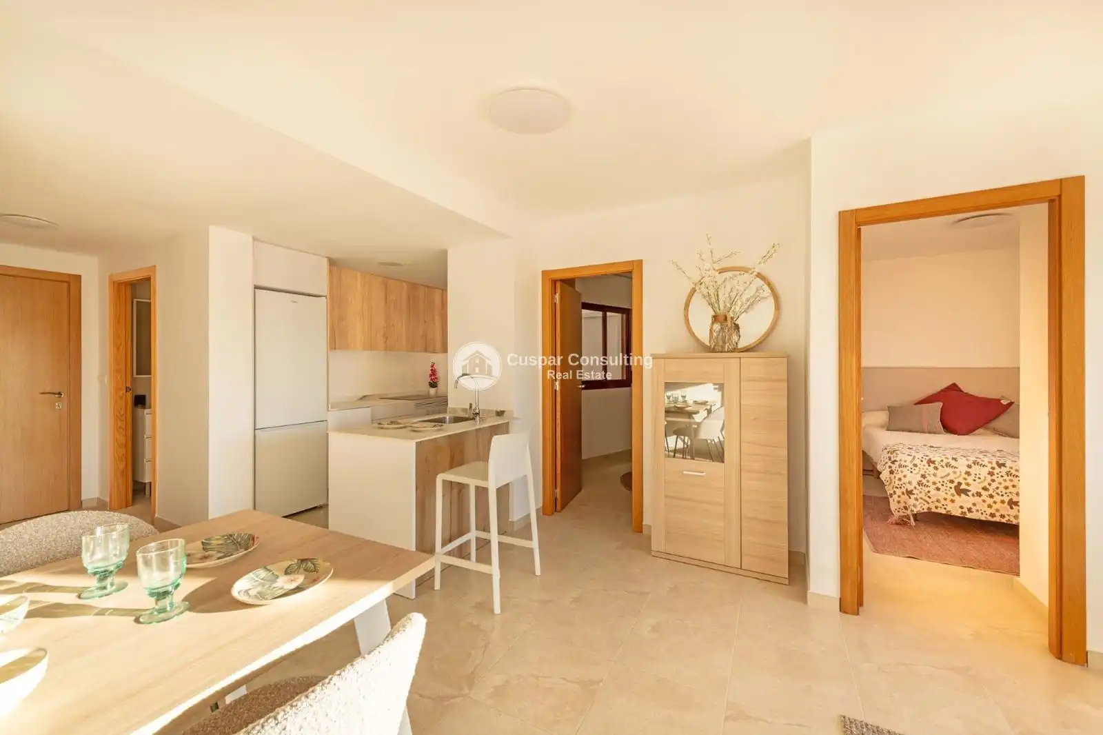 Cocina de Apartamento en venta en Murcia con Aire acondicionado, Calefacción y Terraza