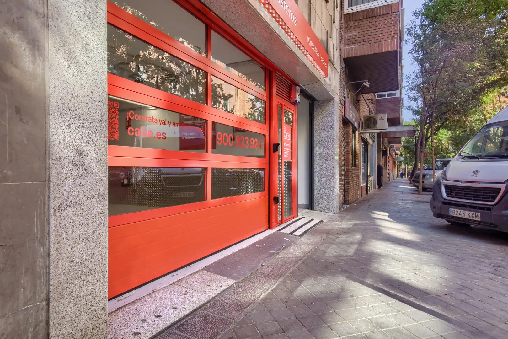 Exterior view of Storage room for rent in Madrid  with Alarm