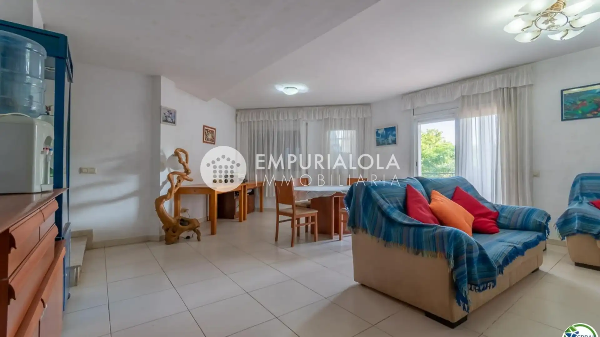 Sala de estar de Casa o chalet en venta en Roses con Calefacción