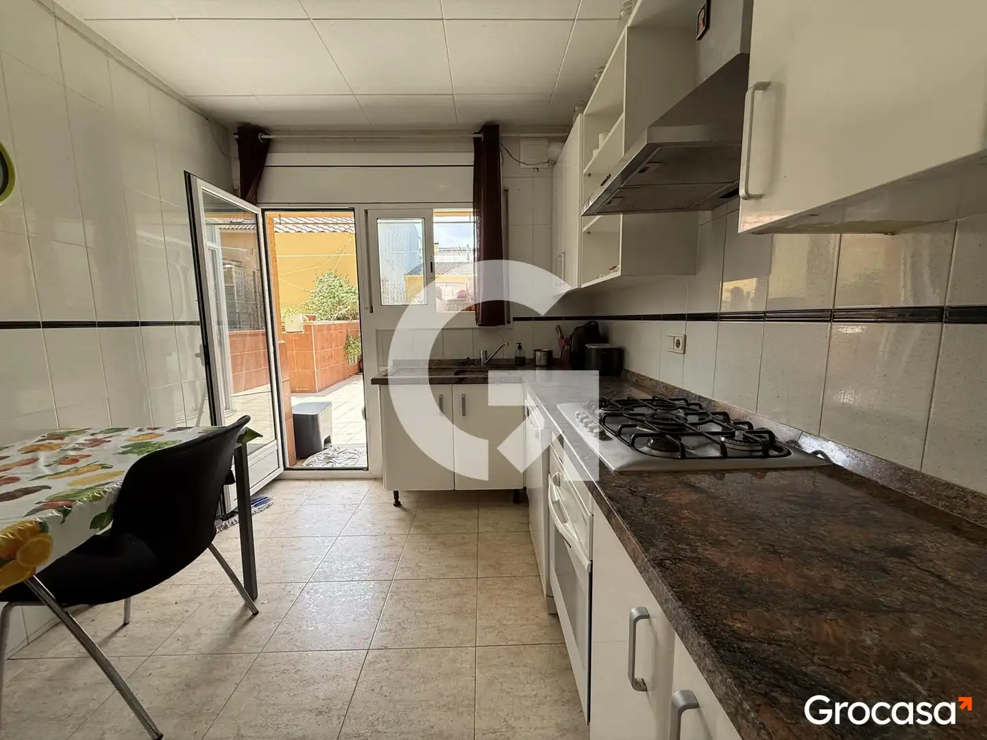 Cocina de Piso en venta en Les Franqueses del Vallès con Calefacción, Jardín privado y Terraza