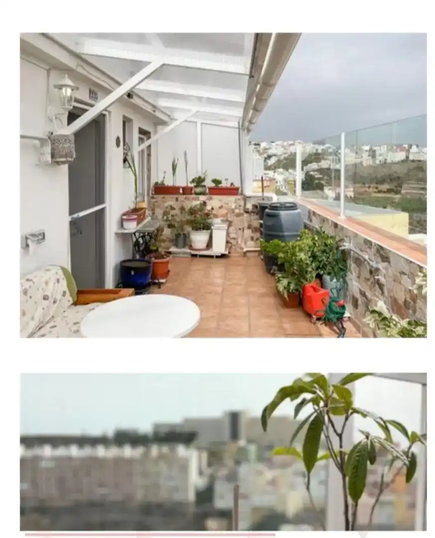 Terrassa de Casa o xalet en venda en Las Palmas de Gran Canaria amb Moblat, Rentadora i Balcó