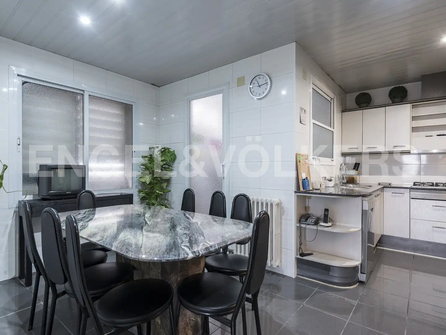 Kitchen of Flat for rent in Barcelona  with Air Conditioner, Heating and Parquet flooring