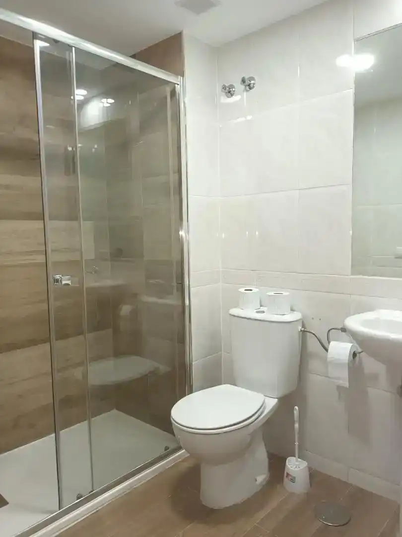 Bathroom of Flat for rent in Mérida  with Air Conditioner, Washing machine and Microwave