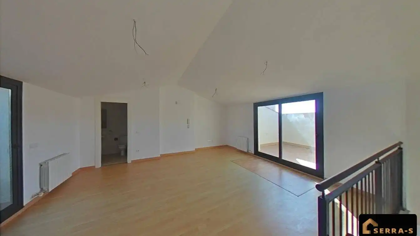 Wohnzimmer von Maisonette zum Verkauf in Tordera mit Heizung, Parkett und Terrasse