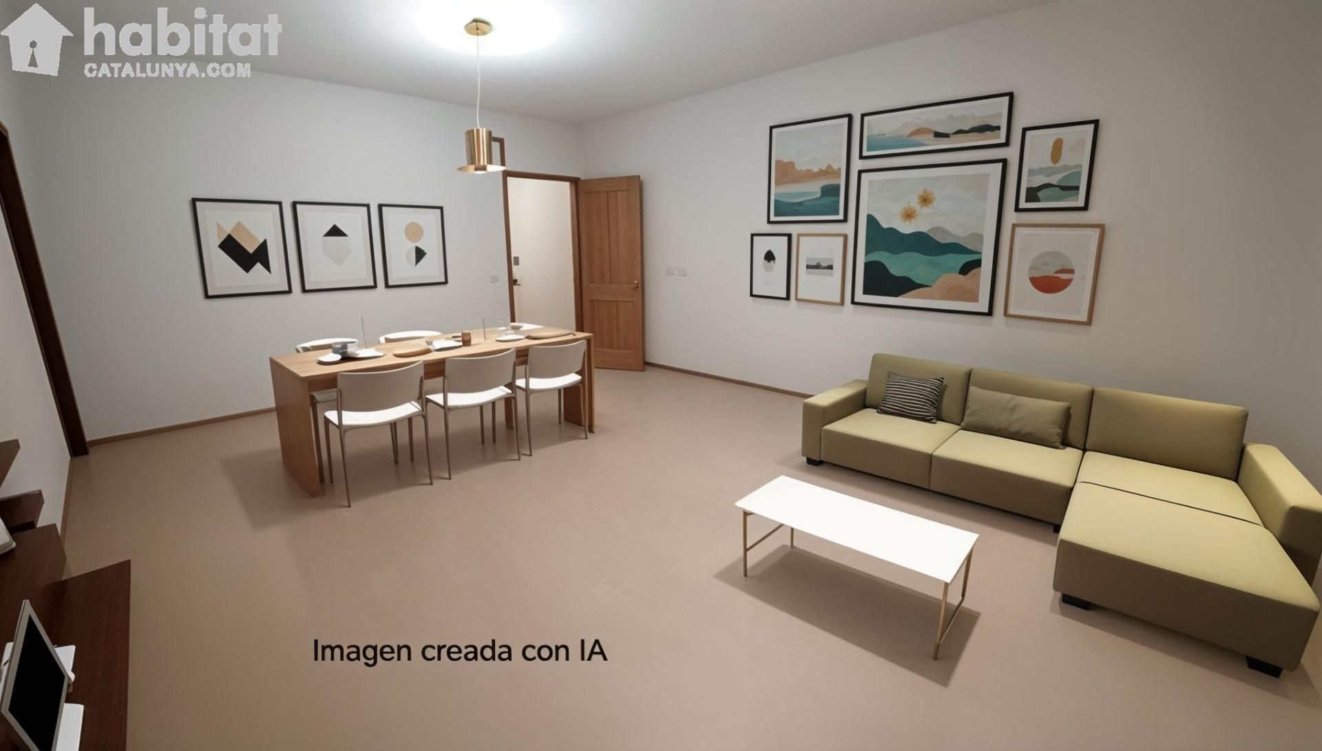 Sala d'estar de Pis en venda en Esparreguera amb Calefacció