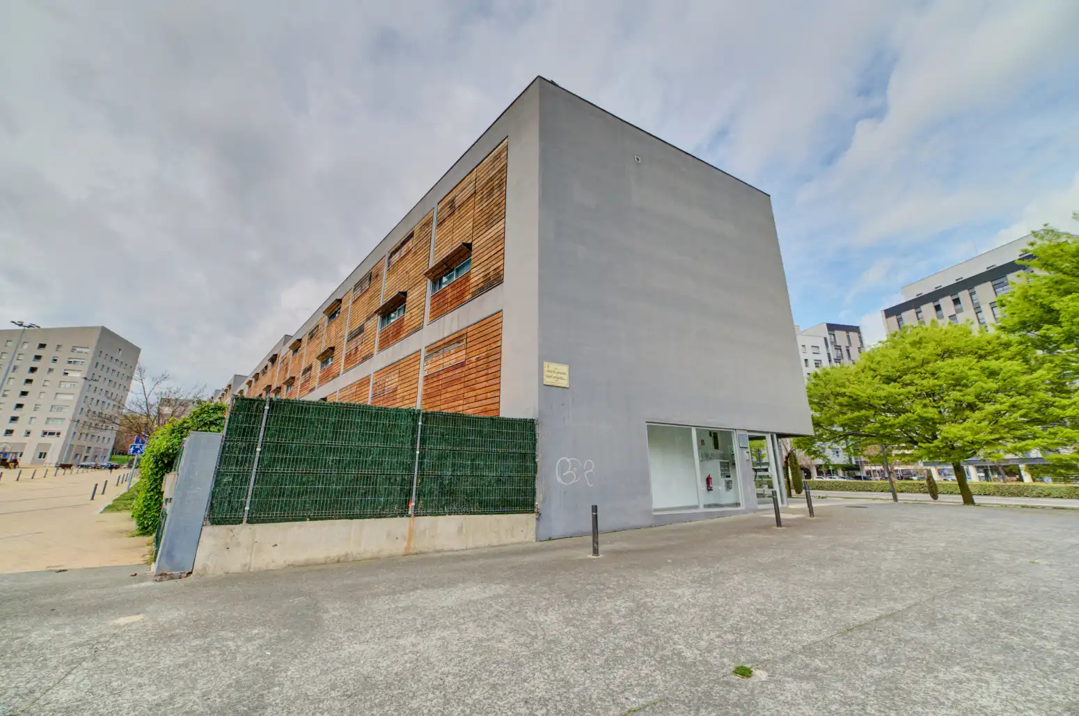 Vista exterior de Piso de alquiler en  Pamplona / Iruña con Calefacción, Parquet y Trastero