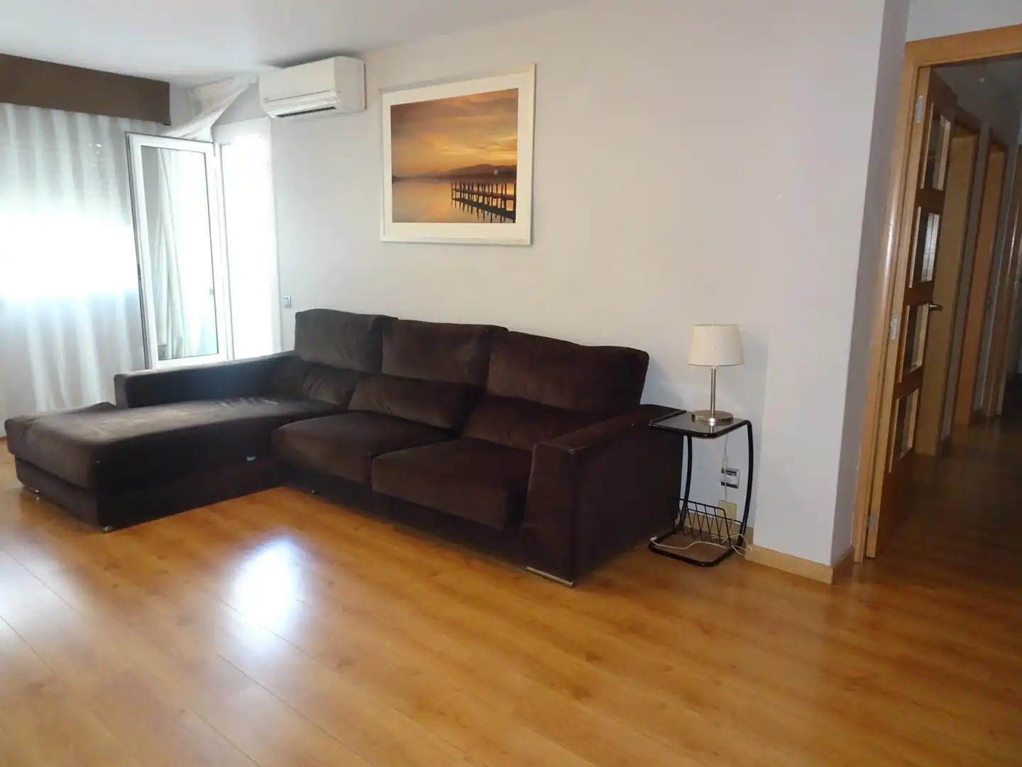 Sala de estar de Piso en venta en Badalona con Aire acondicionado, Calefacción y Balcón