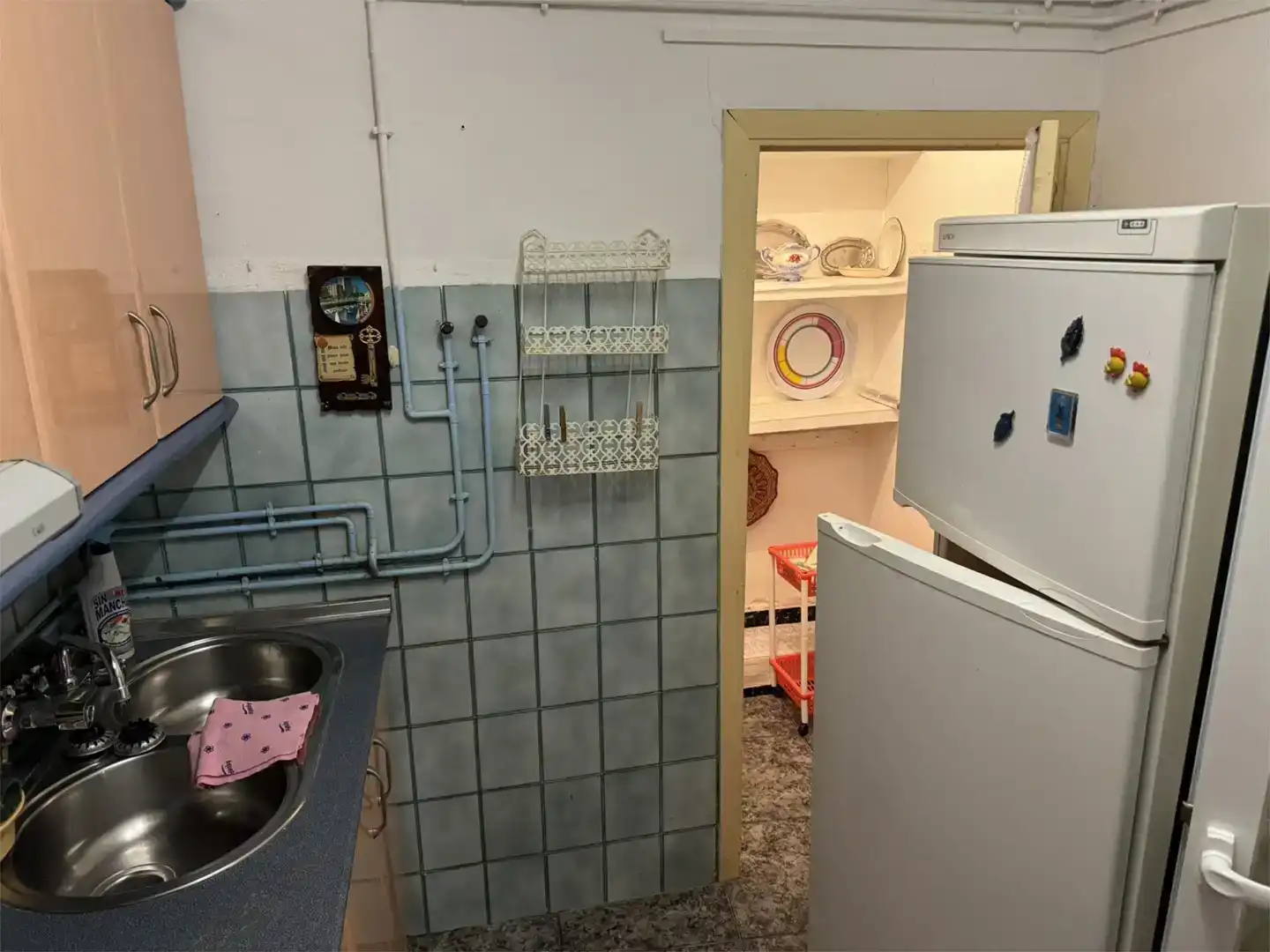 Cocina de Casa adosada en venta en El Provencio   con Amueblado, Horno y Lavadora