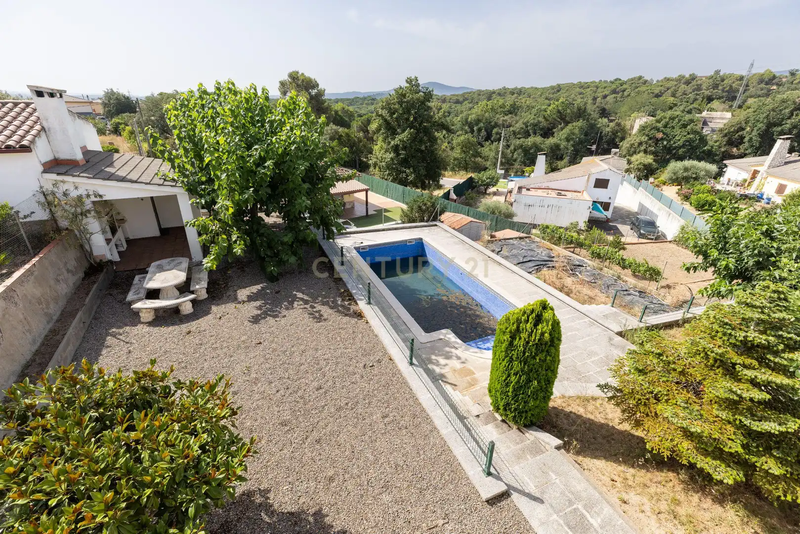 Piscina de Casa o chalet en venta en Fogars de la Selva con Jardín privado, Trastero y Piscina