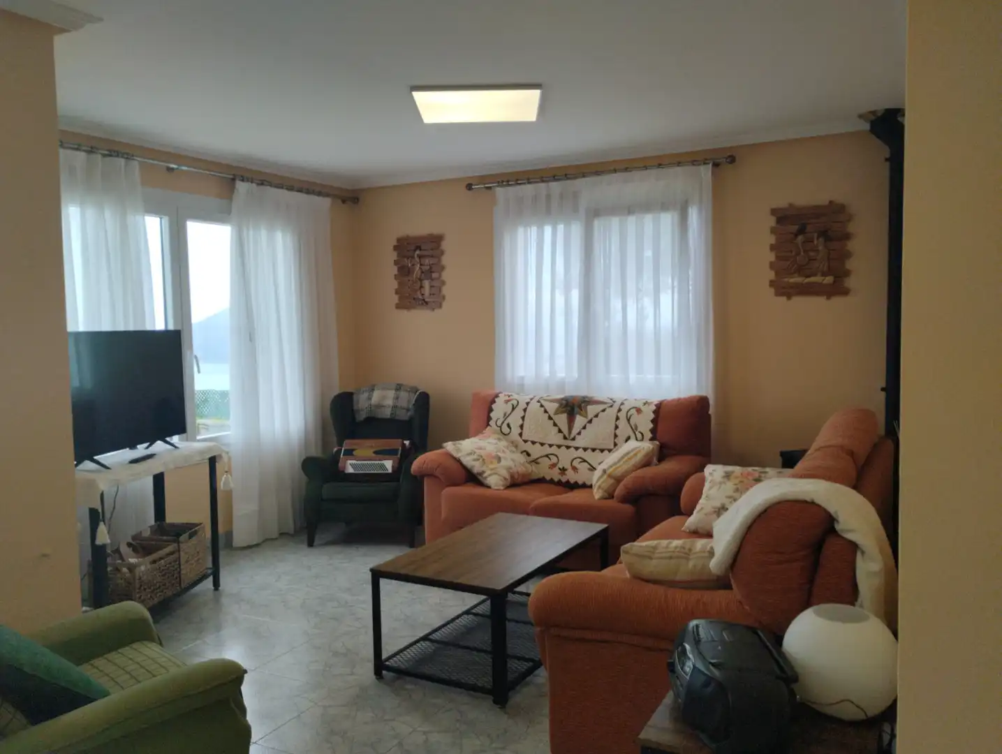 Sala de estar de Casa o chalet en venta en Limpias con Calefacción, Jardín privado y Terraza