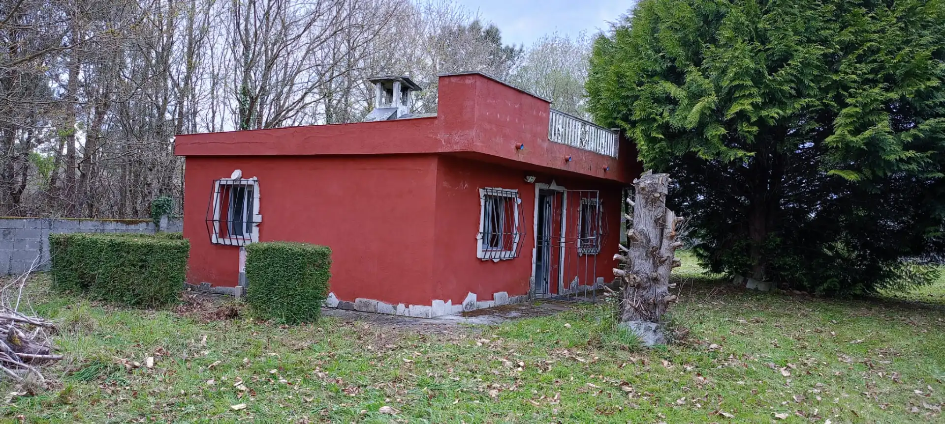 Vista exterior de Casa o chalet en venta en Guntín con Jardín privado