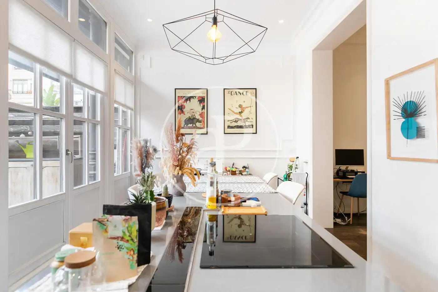 Dining room of Flat for sale in Barcelona  with Air Conditioner, Heating and Terrace