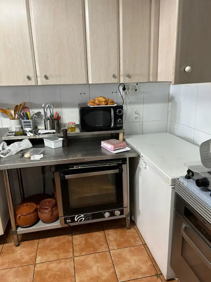 Cocina de Local en traspaso en Zaragoza con Aire acondicionado, Amueblado y Internet
