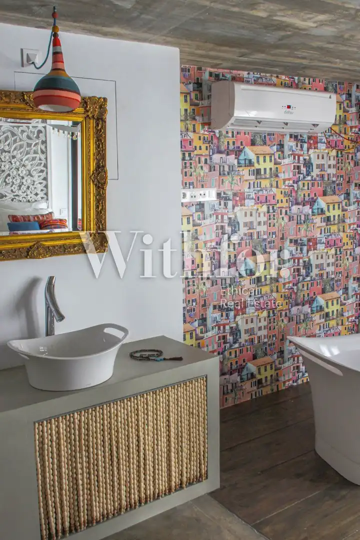 Baño de Casa o chalet de alquiler en Barcelona con Aire acondicionado, Calefacción y Terraza