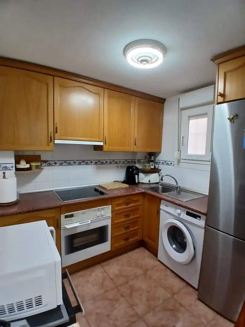 Kitchen of Flat for sale in Torrevieja  with Private garden, Terrace and Furnished