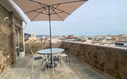 Terrace of Attic to rent in Málaga Capital  with Air Conditioner, Terrace and Furnished