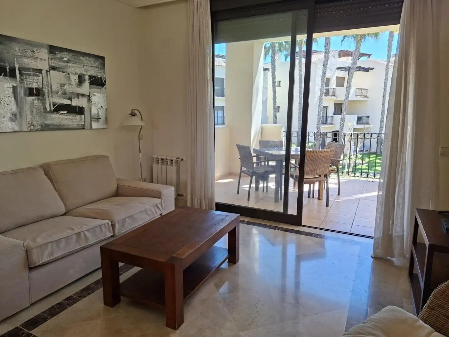 Sala de estar de Apartamento en venta en San Javier con Aire acondicionado, Calefacción y Terraza