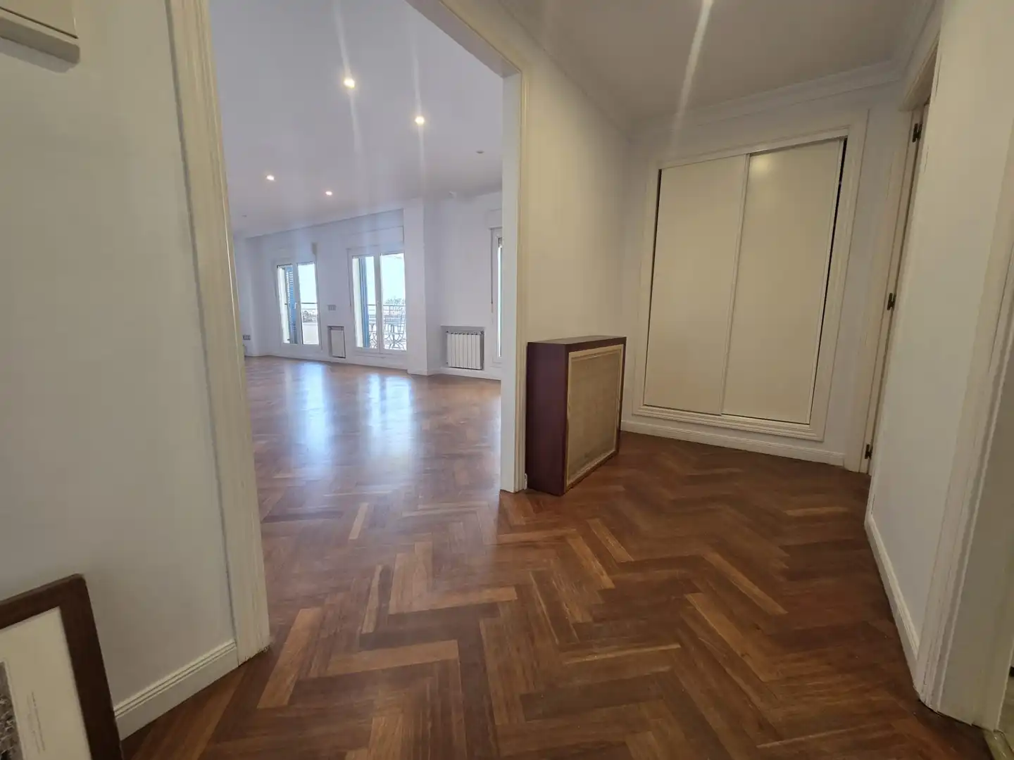 Sala de estar de Ático de alquiler en Badajoz con Aire acondicionado, Calefacción y Parquet