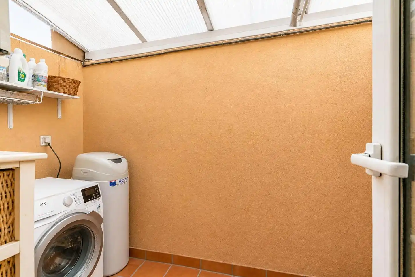 Balcony of Houses for sale in Santa Pola  with Air Conditioner, Private garden and Terrace