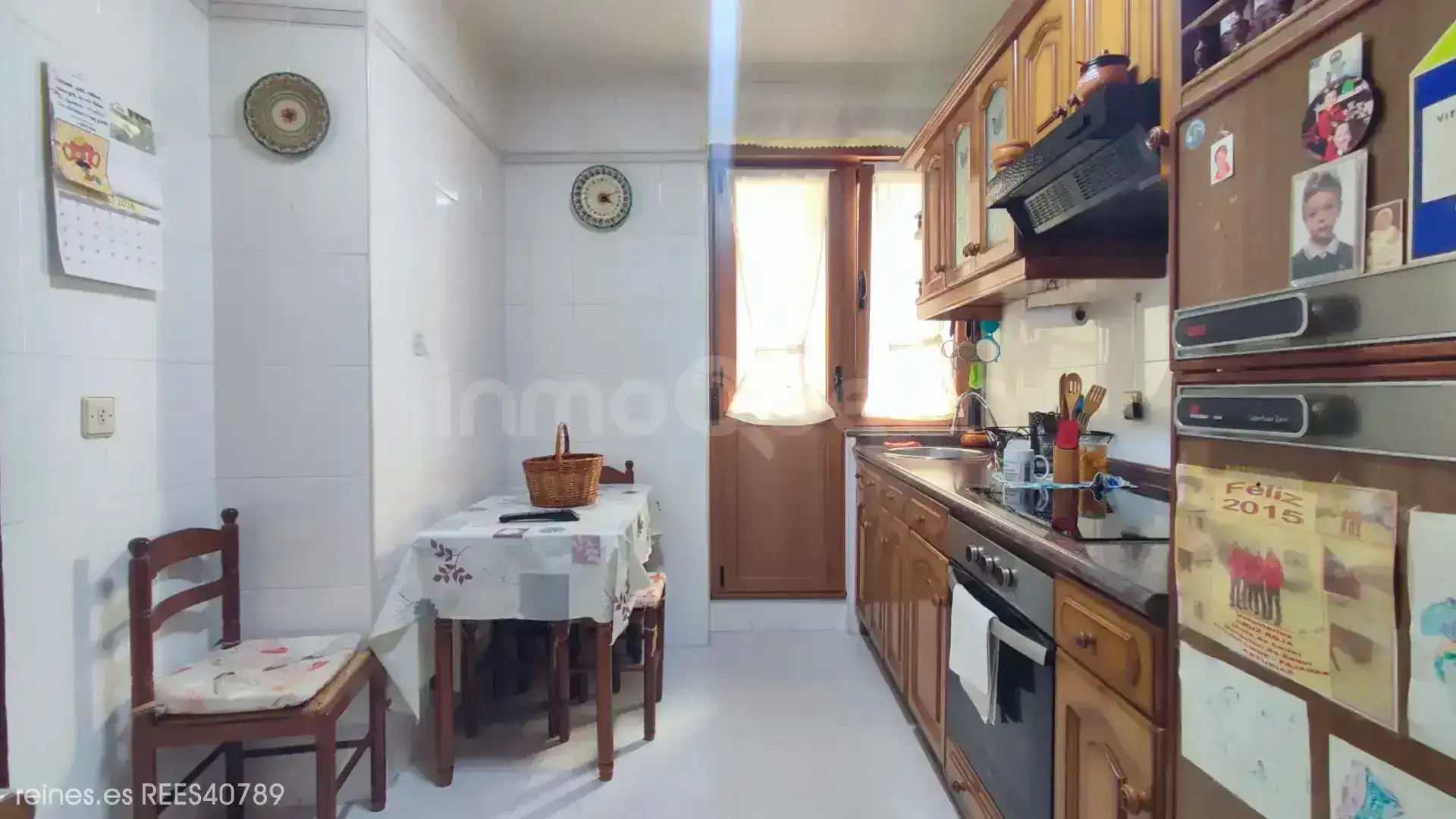 Cuina de Pis en venda en Mieres (Asturias) amb Calefacció, Terrassa i Moblat