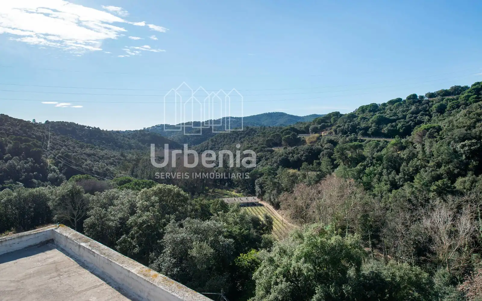 Vista exterior de Casa o xalet en venda en Sant Cebrià de Vallalta amb Aire condicionat, Calefacció i Terrassa