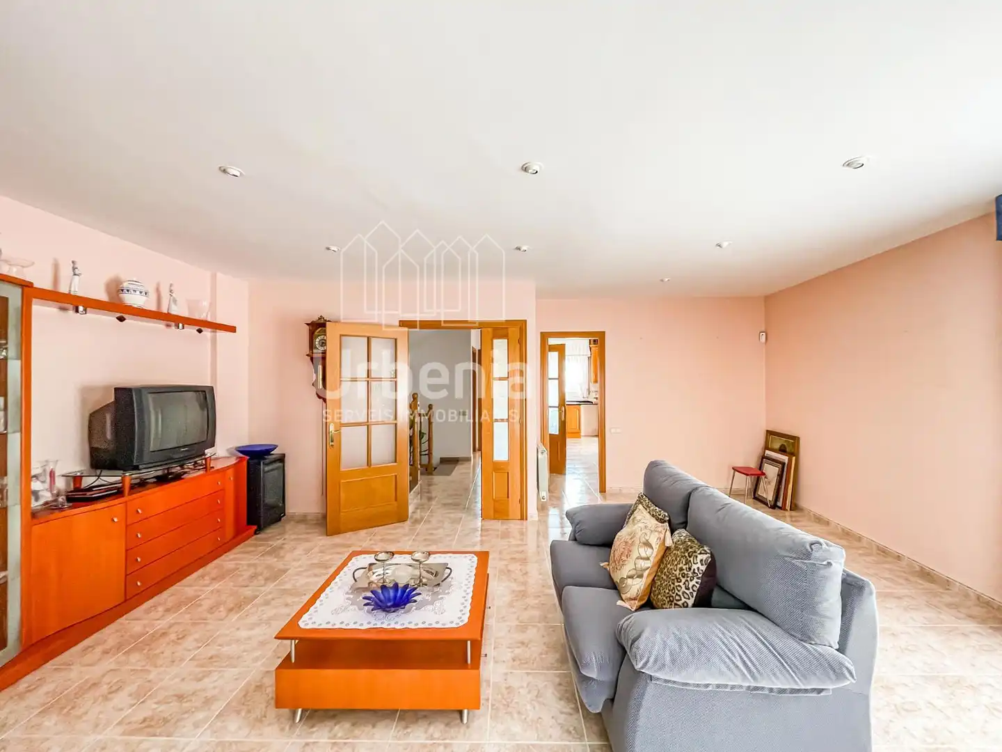 Living room of Houses for sale in Argentona  with Air Conditioner, Heating and Terrace