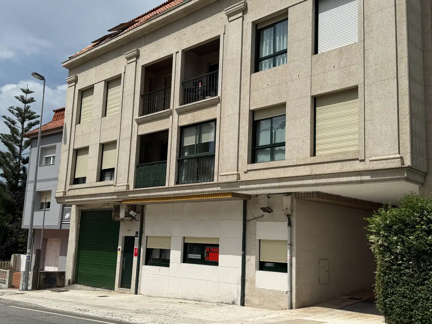 Exterior view of Flat for sale in Cangas   with Heating, Parquet flooring and Storage room
