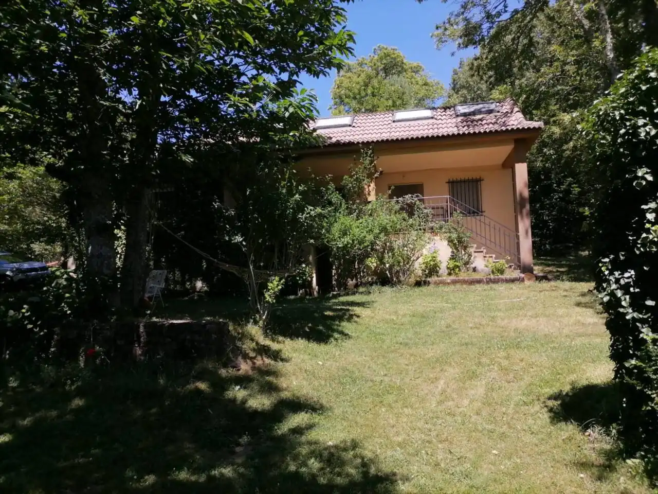 Garden of Country homes for sale in Navasfrías  with Heating, Private garden and Terrace