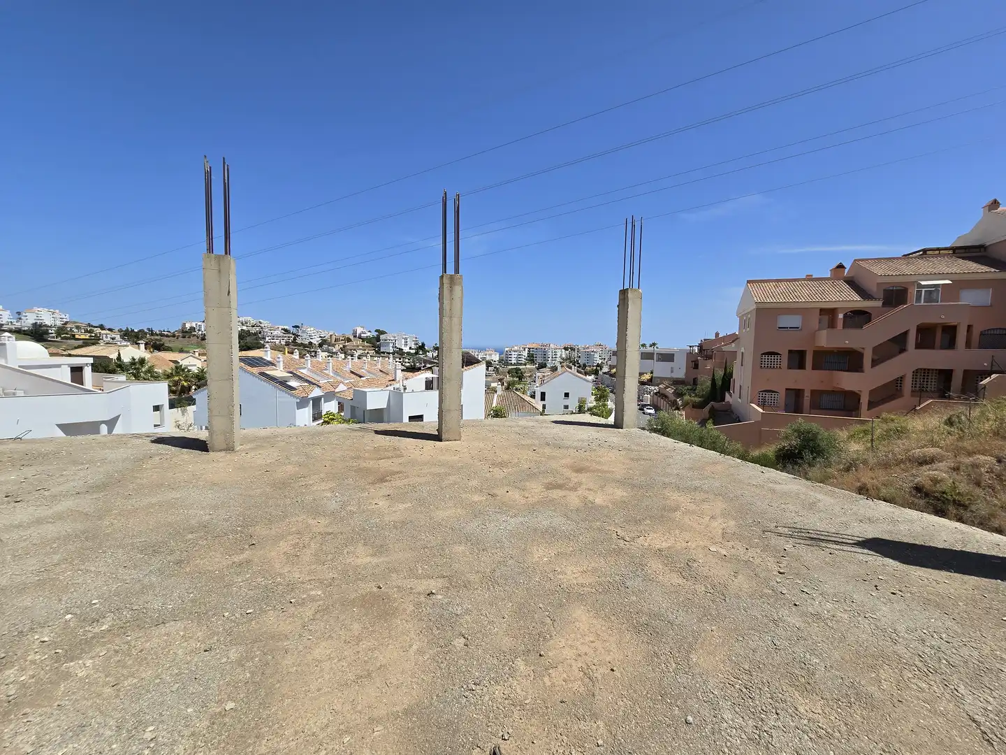Vista exterior de Edifici en venda en Mijas amb Piscina comunitària