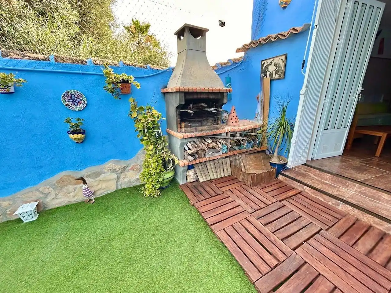 Terraza de Finca rústica en venta en Orihuela con Aire acondicionado, Calefacción y Jardín privado
