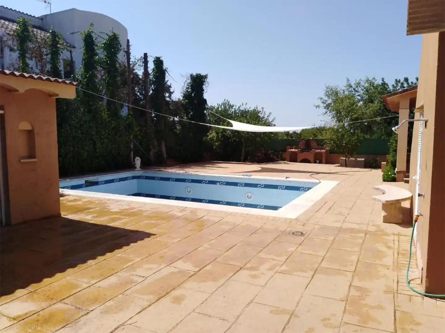 Swimming pool of Flat for rent in Bunyola  with Air Conditioner, Private garden and Swimming Pool