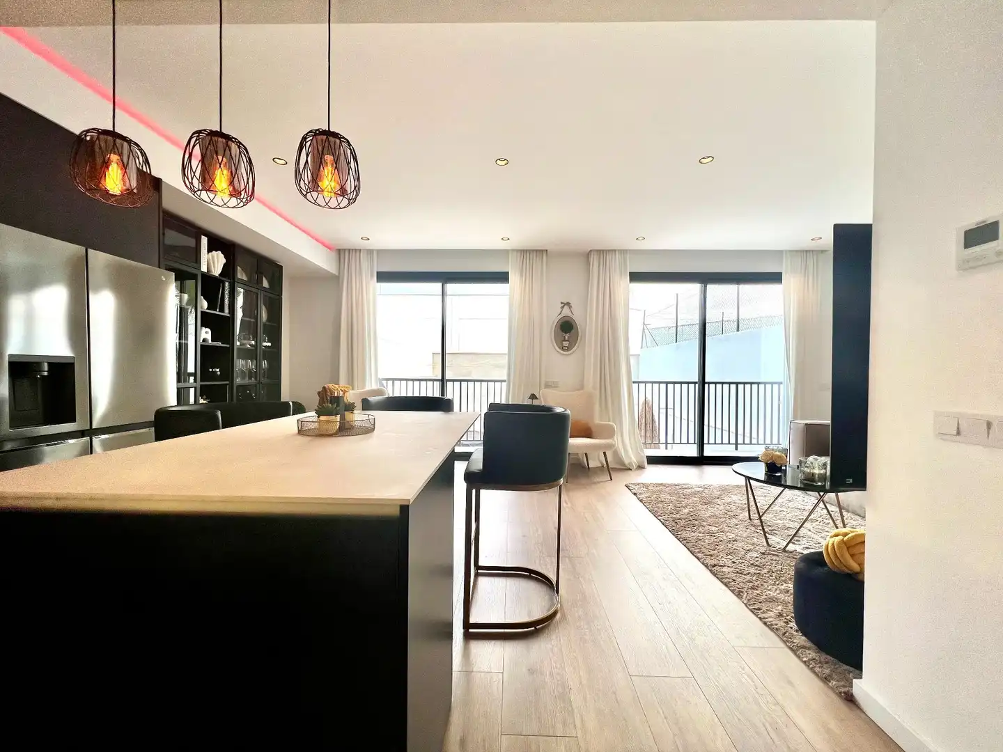Living room of Duplexes for rent in  Palma de Mallorca  with Air Conditioner, Heating and Swimming Pool