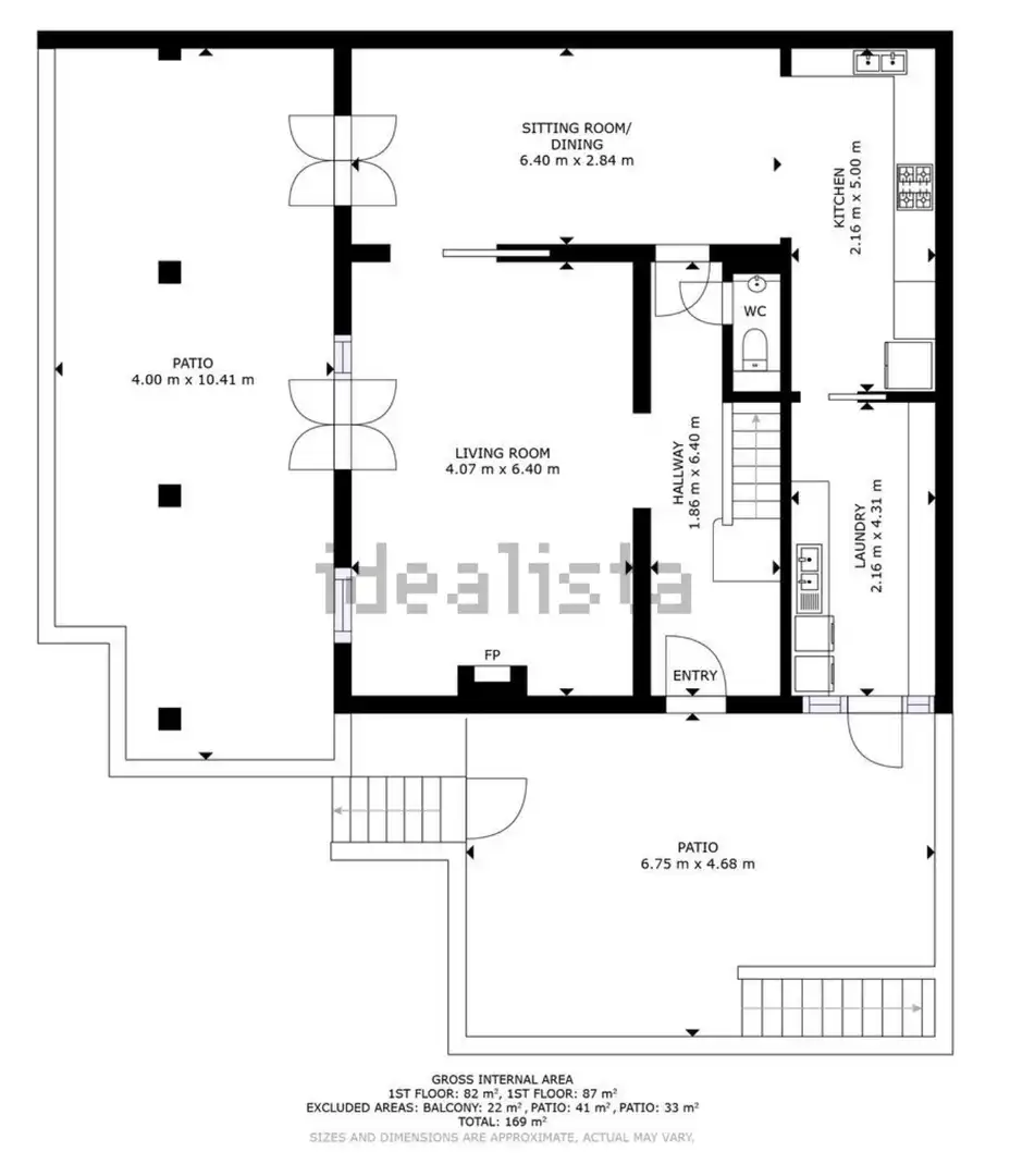 Einfamilien-Reihenhaus zum Verkauf in Calvià mit Klimaanlage, Heizung und Privatgarten