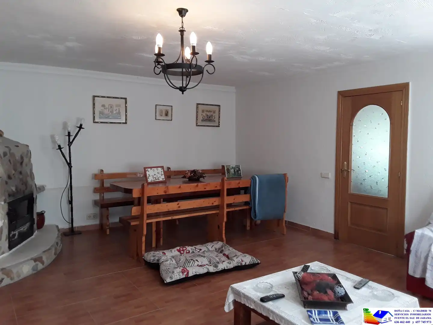 Comedor de Casa o chalet en venta en Fuente El Saz de Jarama con Aire acondicionado, Calefacción y Jardín privado