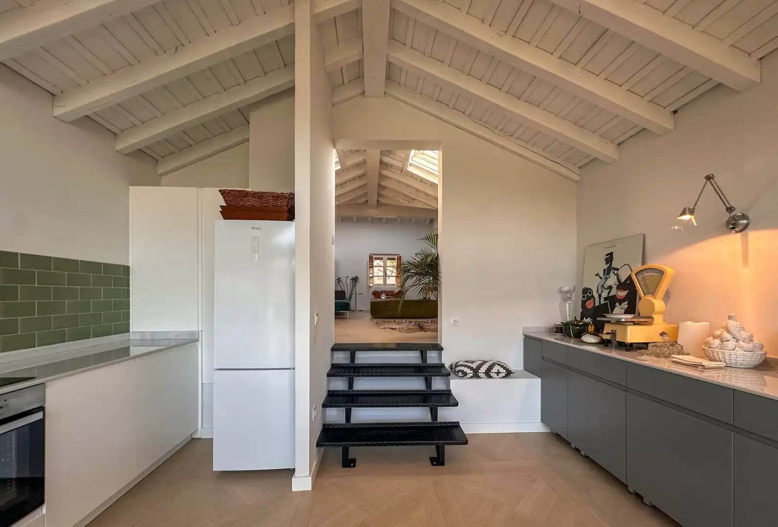 Cocina de Dúplex en venta en Alfoz de Lloredo con Terraza