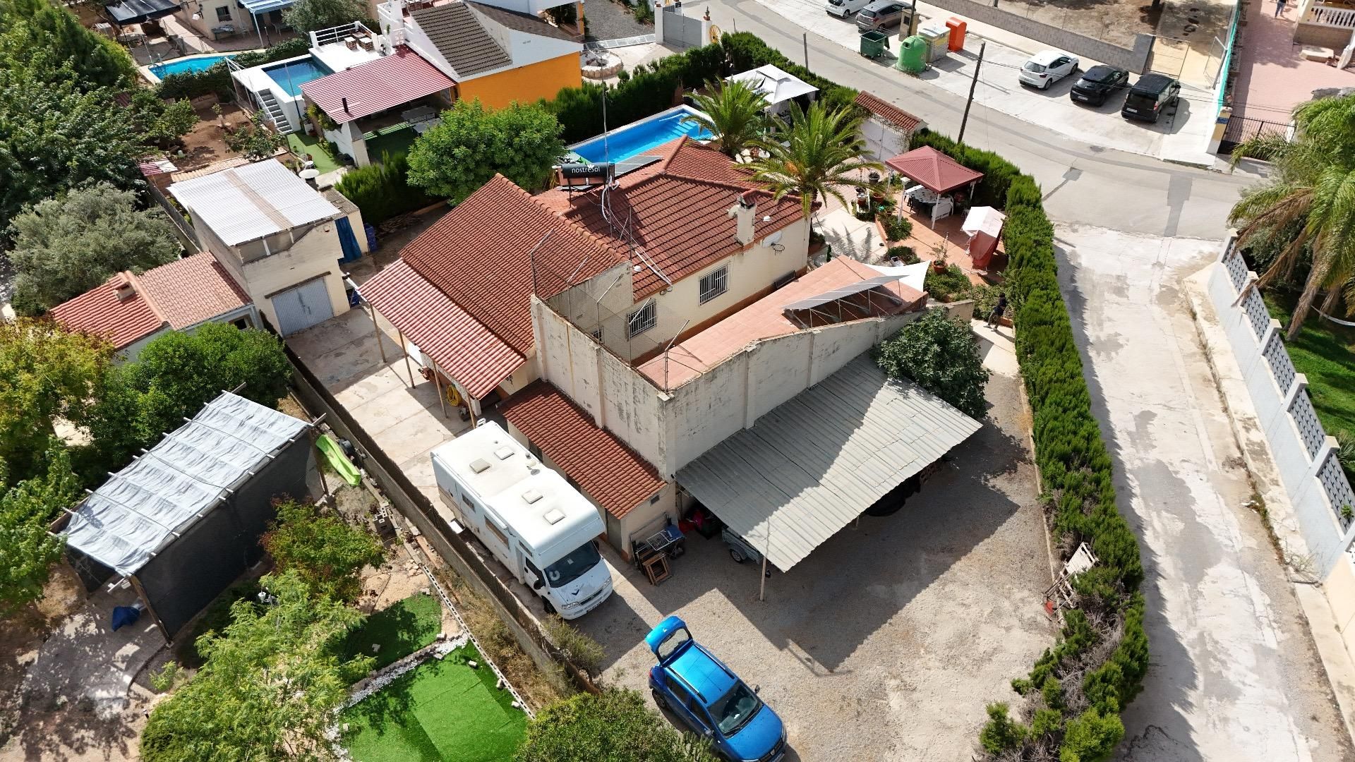 Vista exterior de Casa o chalet en venta en Llíria con Terraza