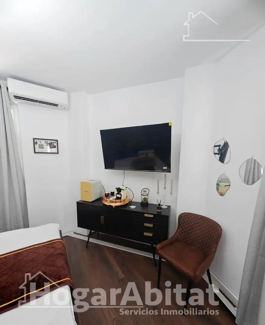 Sala de estar de Casa o chalet en venta en Sagunto / Sagunt con Aire acondicionado