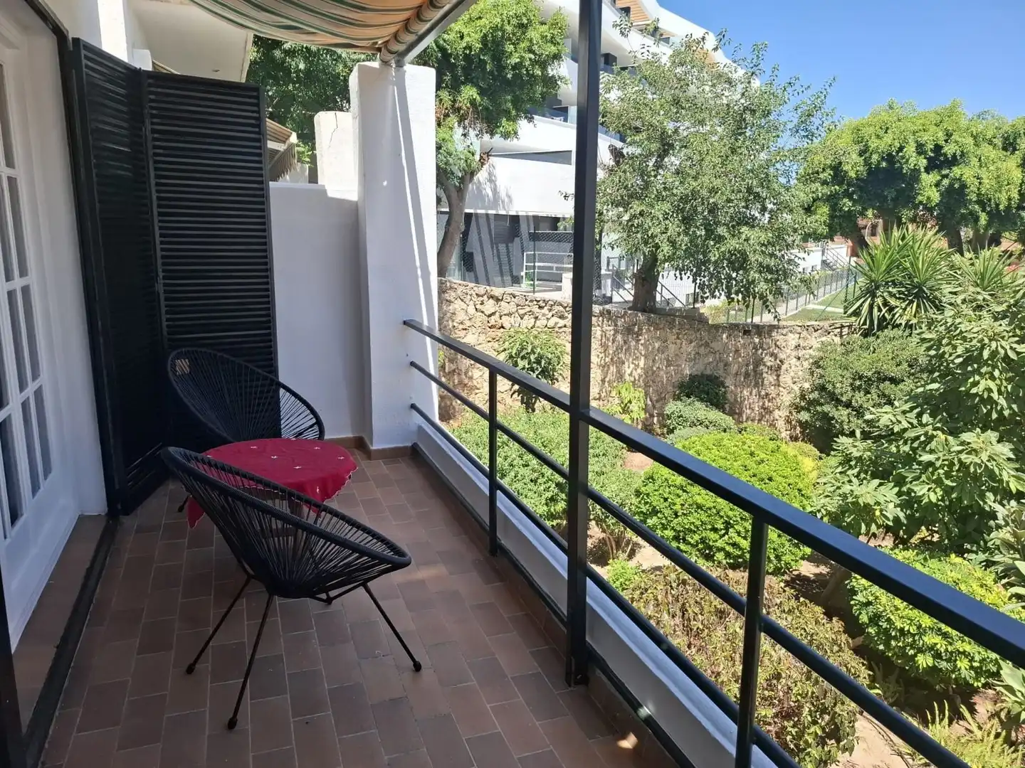 Terrasse von Wohnungen zur Miete in Torremolinos mit Terrasse, Abstellraum und Möbliert