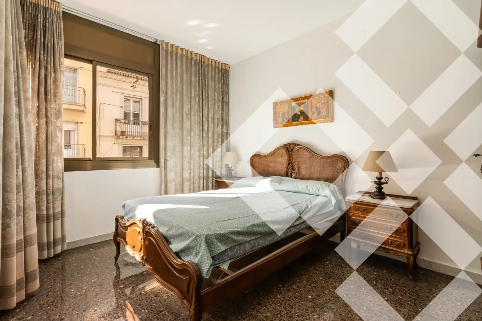 Bedroom of Flat for sale in Barcelona  with Air Conditioner, Terrace and Oven