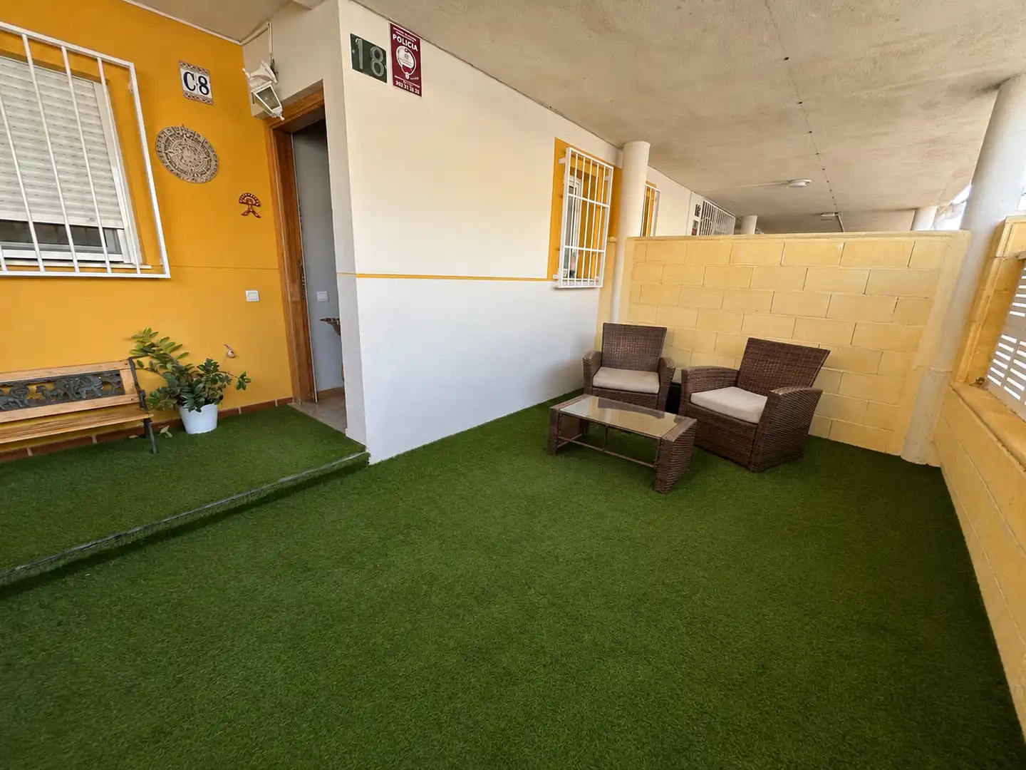 Terraza de Dúplex en venta en Almería con Aire acondicionado, Terraza y Piscina comunitaria