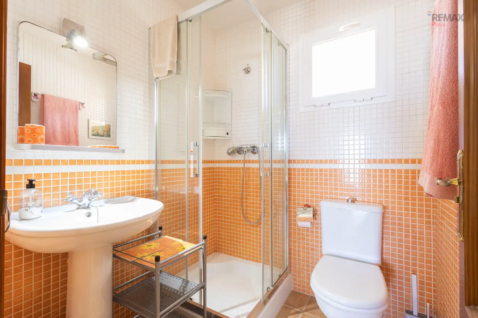 Bany de Apartament en venda en Vera amb Aire condicionat, Terrassa i Piscina comunitària