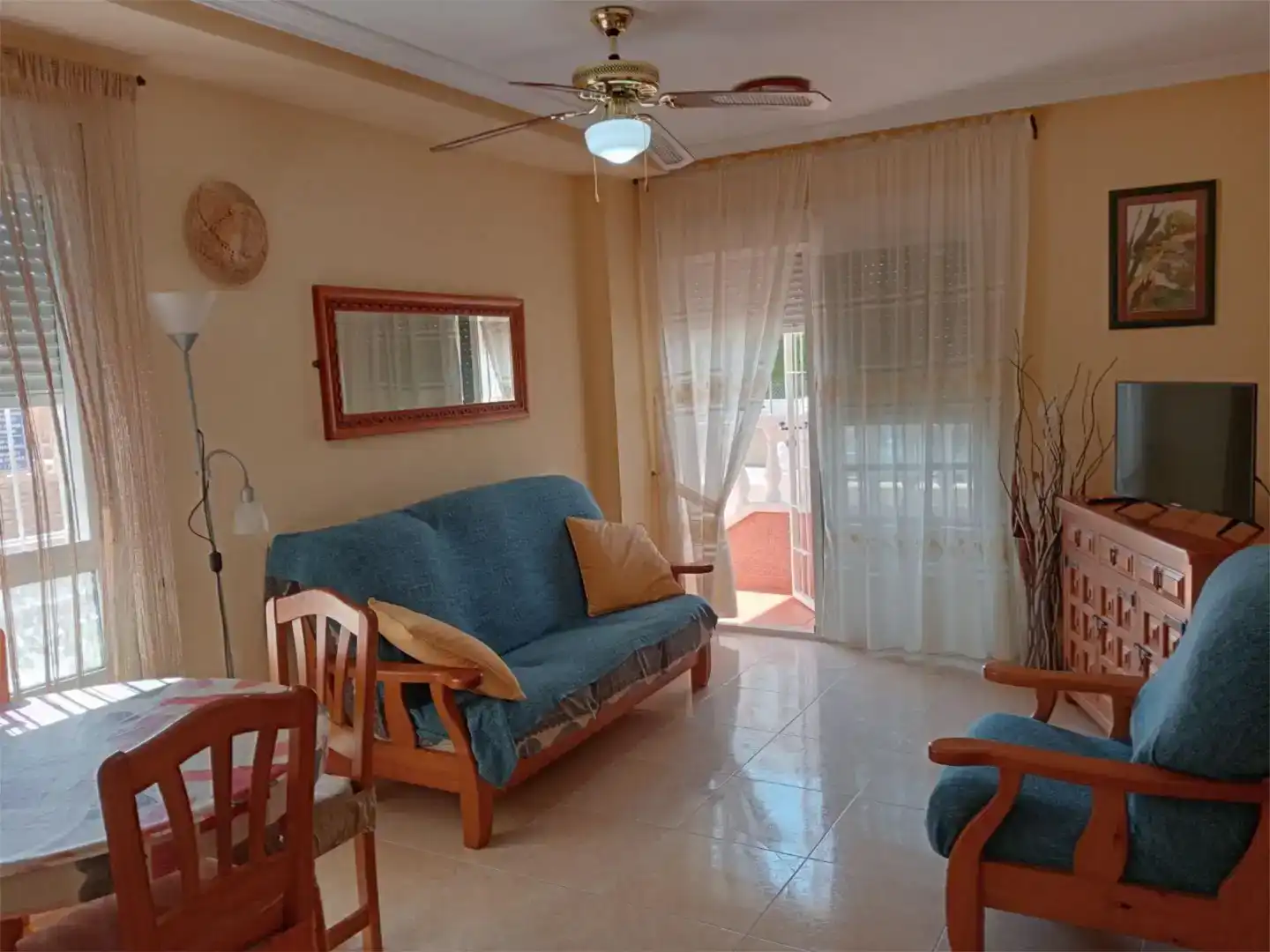 Sala d'estar de Pis de lloguer en Puerto Deportivo